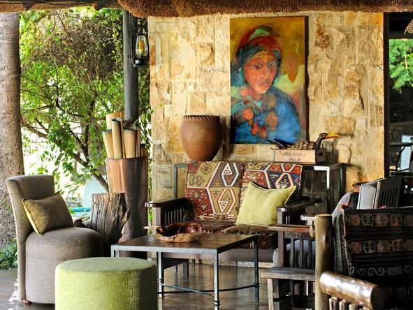Motswari Game Lodge - Lounge1